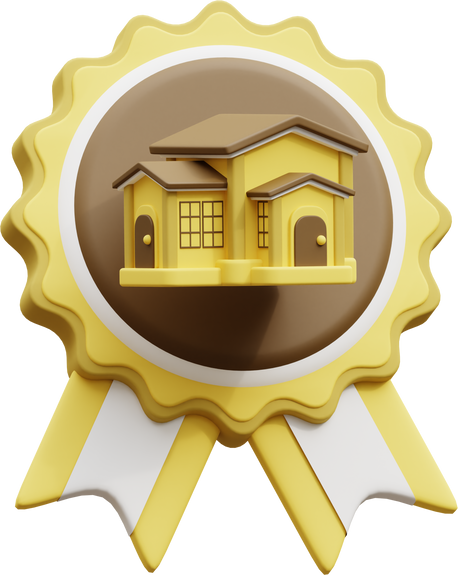 Real Estate Badge 3D Icon